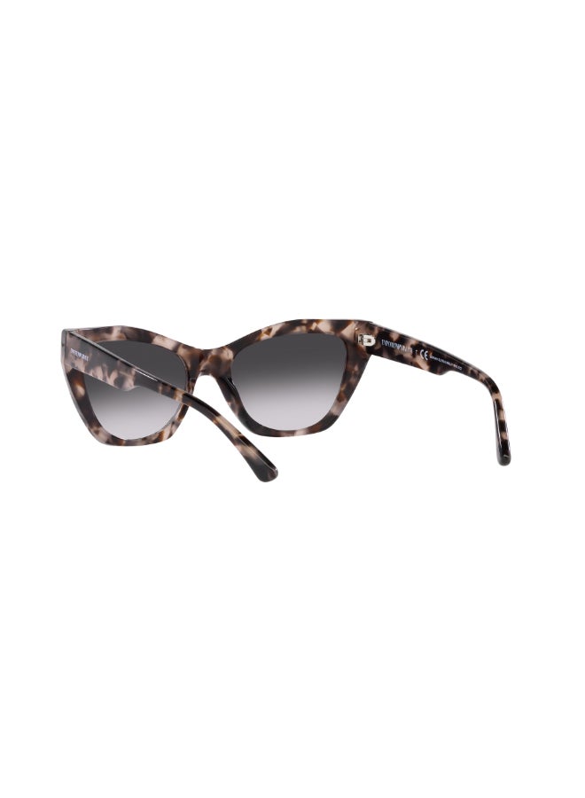 Girls' EA 4176 54108G Women's's Full Rim Cat Eye Sunglasses