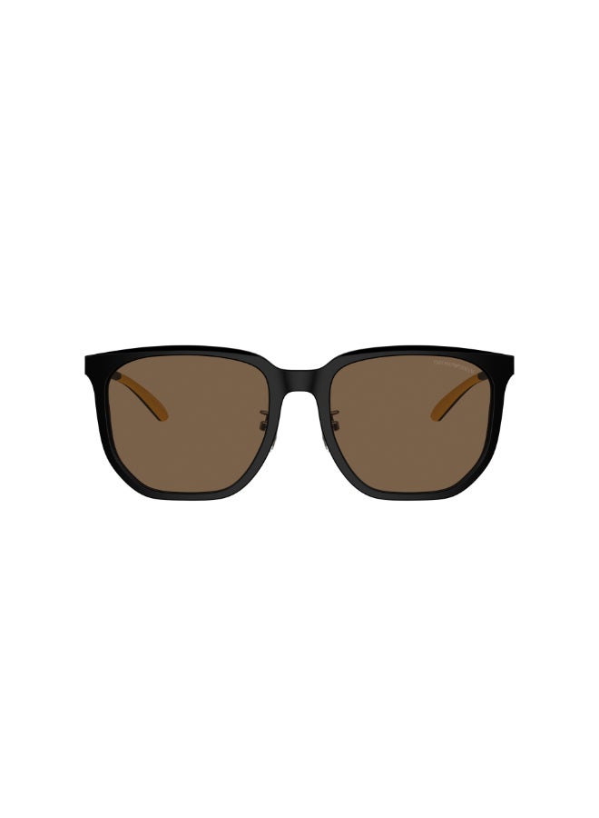 امبوريو ارماني Boys' EA 4215D 500173 Men's Full Rim Square Sunglasses - Image 1