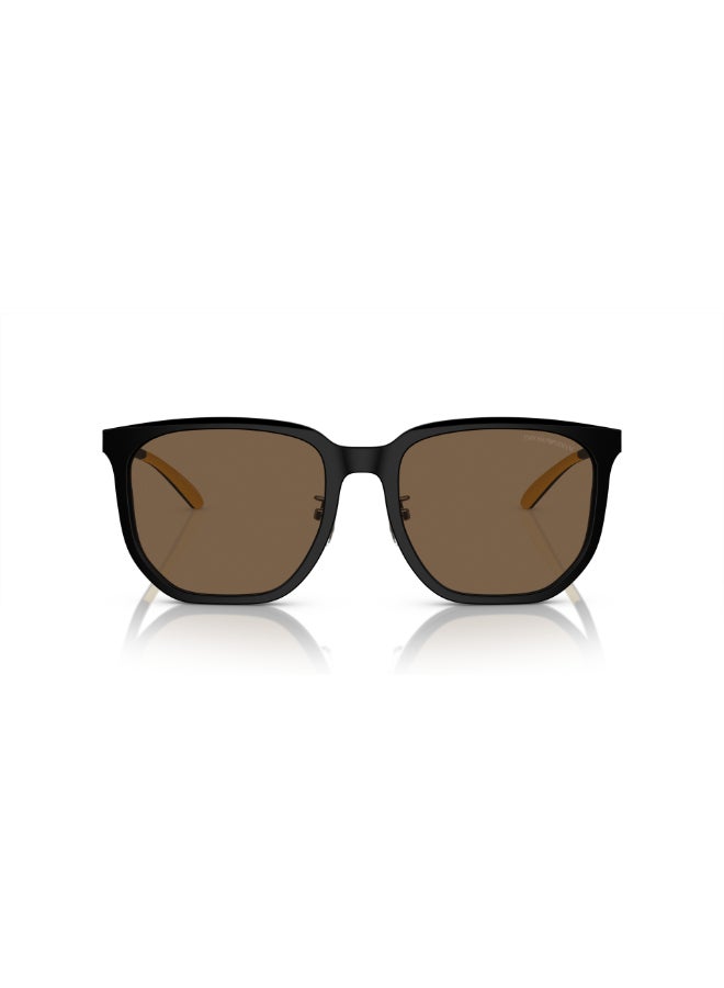 امبوريو ارماني Boys' EA 4215D 500173 Men's Full Rim Square Sunglasses - Image 5