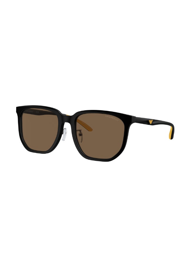 امبوريو ارماني Boys' EA 4215D 500173 Men's Full Rim Square Sunglasses - Image 2