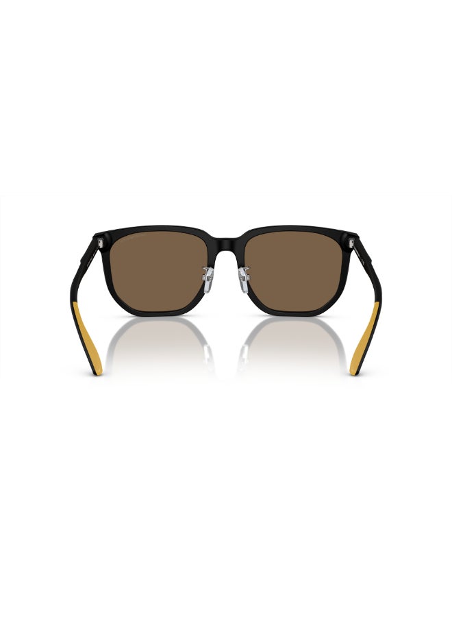 امبوريو ارماني Boys' EA 4215D 500173 Men's Full Rim Square Sunglasses - Image 3