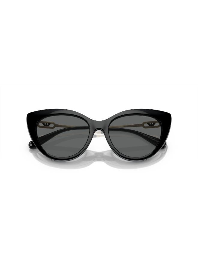 امبوريو ارماني Women's EA 4213U 50171W Women's's Full Rim Cat Eye Sunglasses  - Image 3