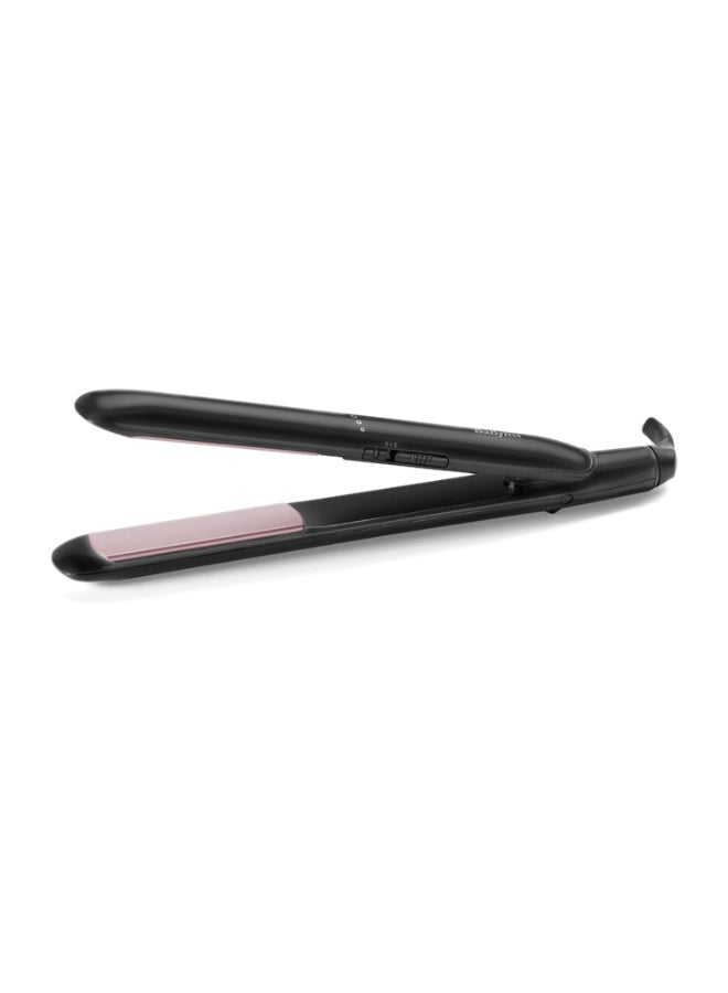 BaByliss Smooth Ceramic Hair Straightener with 200°C High Heat | Fast Heat-Up | Lightweight Design | Floating Plates for Sleek and Shiny Styling – For All Hair Types - ST241SDE black - Image 1