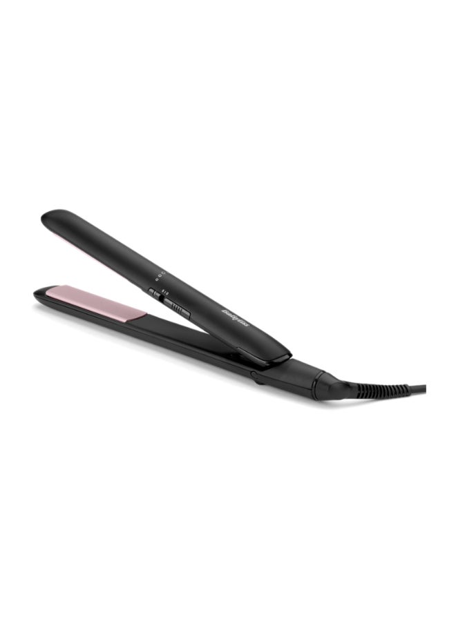 BaByliss Smooth Ceramic Hair Straightener with 200°C High Heat | Fast Heat-Up | Lightweight Design | Floating Plates for Sleek and Shiny Styling – For All Hair Types - ST241SDE black - Image 3