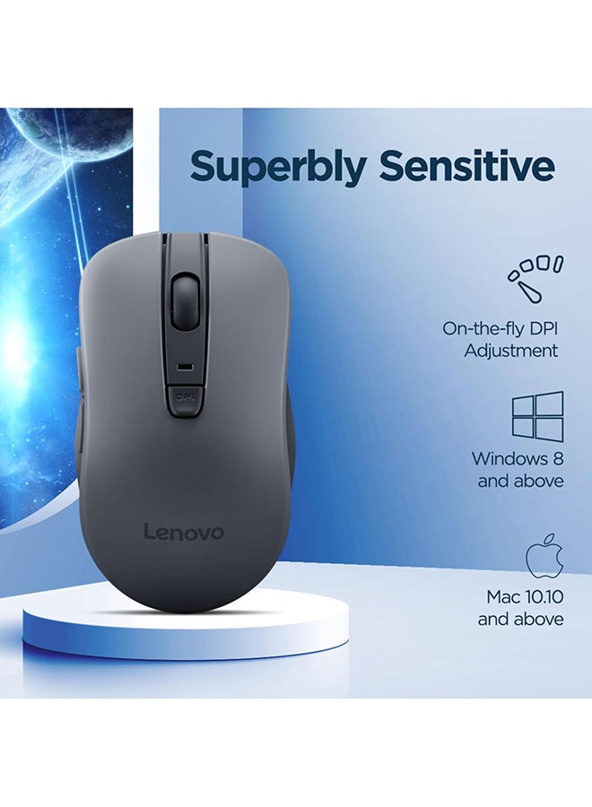 لينوفو WL310 Bluetooth Silent Mouse Grey - Image 5