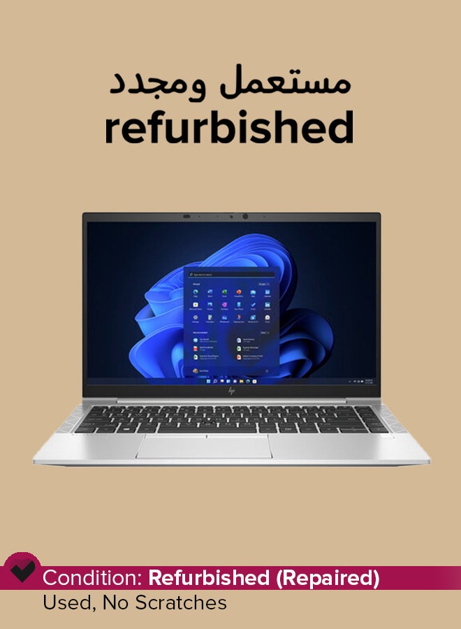 HP Refurbished - EliteBook 840 G8 Laptop With 14-Inch Full HD Display, Intel Core i7 Processor/11th Gen/Dual Core/16GB RAM/512GB SSD/Intel UHD Graphics/Windows 10 Pro English Sliver - Image 1