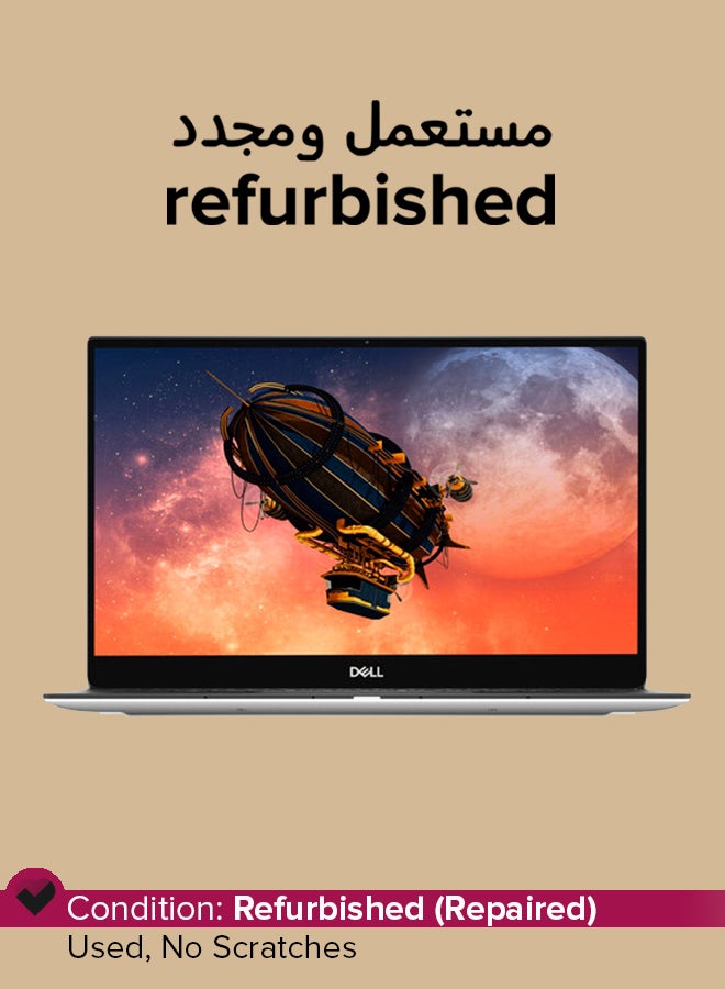 DELL Refurbished - XPS 13 7390 Laptop With 13-Inch Full HD Display, Intel Core i7 Processor/10th Gen/Dual Core/16GB RAM/512GB SSD/Intel UHD Graphics/Windows 10 Pro English Platinum Silver  - Image 1