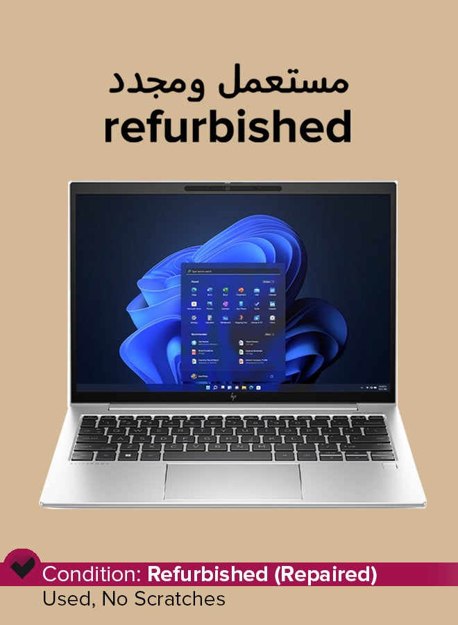 HP Refurbished - EliteBook 830 G8 Laptop With 13.3-Inch Full HD Display, Intel Core i5 Processor/11th Gen/Dual Core/16GB RAM/512GB SSD/Intel UHD Graphics/Windows 10 Pro English Sliver - Image 1