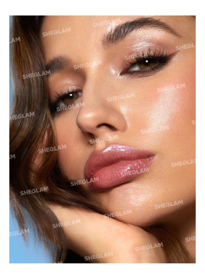 SHEGLAM Pout-Perfect Shimmer Lip Plumper Violet Fizz - Image 3