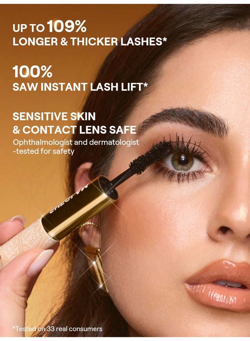 شيجلام All-In-One 24k Multi-Effect Mascara black - Image 2