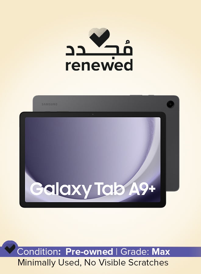 Samsung Renewed - Galaxy Tab A9 Plus Graphite 8GB RAM 128GB WiFi - International Version - Image 1