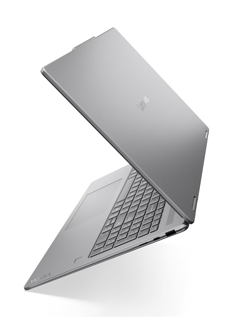 لينوفو (Upgraded Version) YOGA 7i Convertible 2-In-1 Laptop With 16-Inch WUXGA Display,Intel Core Ultra 7 256V Processor/16GB RAM/1TB SSD/Intel Arc Graphics/Windows 11 Home English LUNA GREY English LUNA GREY - Image 5
