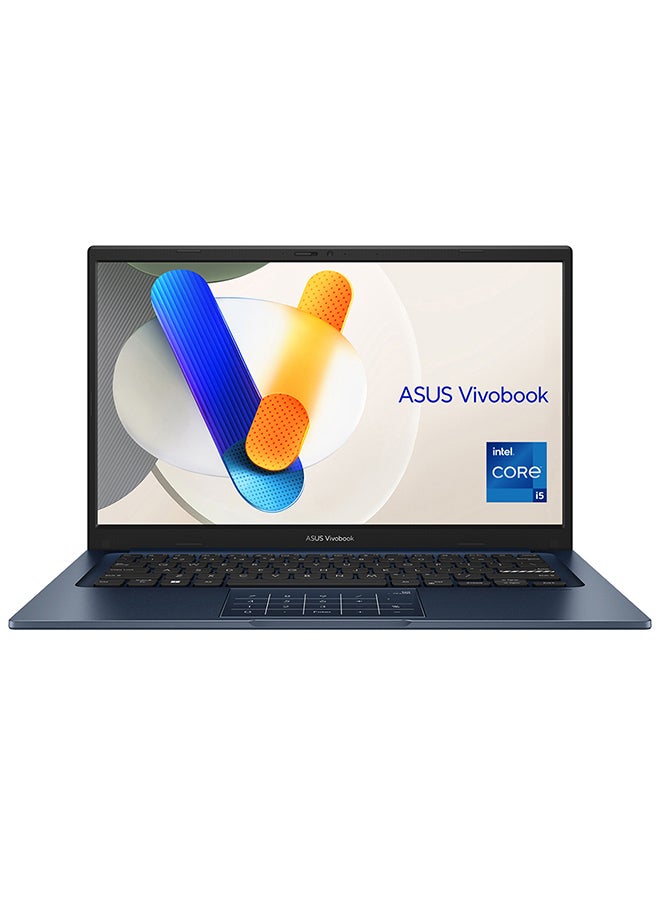 ASUS Vivobook 14 Laptop With 14-Inch Display, Core i5-1334U Processor/8GB RAM/512GB SSD/Intel UHD Graphics/Windows 11 Home English Quiet Blue English Quiet Blue - Image 1