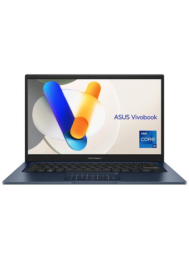 ASUS (Upgraded Version) Vivobook 14 Laptop With 14-Inch Display, Core i5-1334U Processor/8GB RAM/512GB SSD/Intel UHD Graphics/Windows 11 Home  Quiet Blue  Quiet Blue English Quiet Blue - Image 1