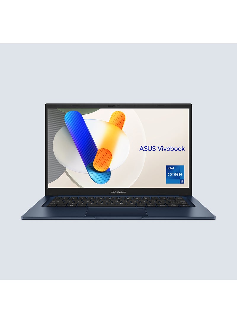 أسوس Vivobook 14 Laptop With 14-Inch Display, Core i7-1355U Processor/16GB RAM/1TB SSD/Intel UHD Graphics/Windows 11 Home English blue - Image 2