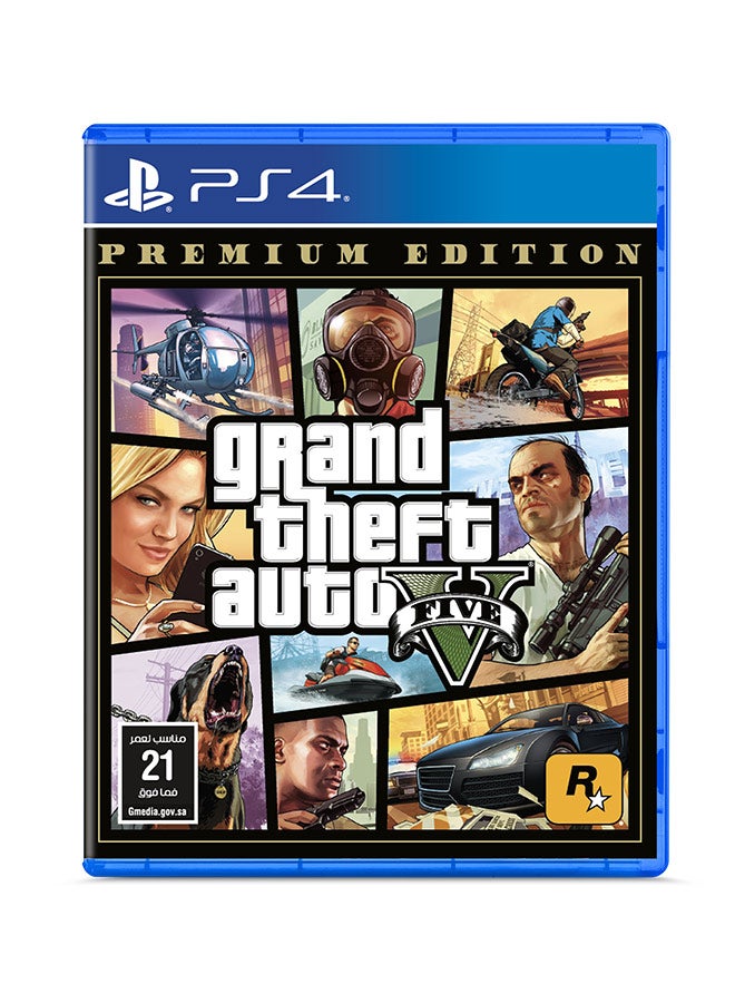 Rockstar Games Grand Theft Auto V - PS4 - Gcam - Action & Shooter - PlayStation 4 (PS4)