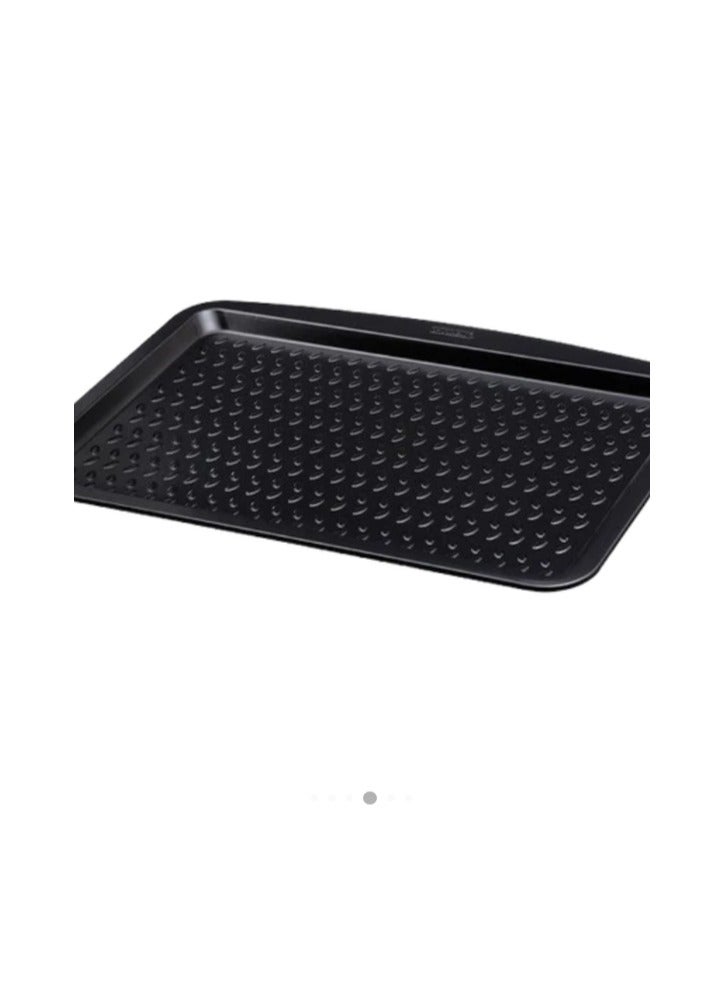بيريكس Pyrex Glide Non-Stick Baking Tray 38cm – PFAS-Free, Easy-Release Tray for Everyday Oven Cooking Black 38cm  - Image 2