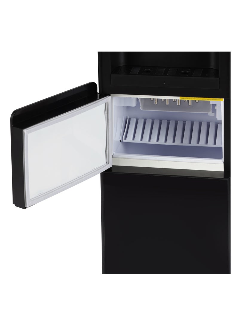 جيباس Water Dispenser with Ice Maker | 3 Taps Hot, Cold & Normal 630 W |  2-in-1 Function, 10kg Ice Capacity | Stainless Steel Tank, Child Lock  | GIM17042 Black GIM17042 Black  - Image 5