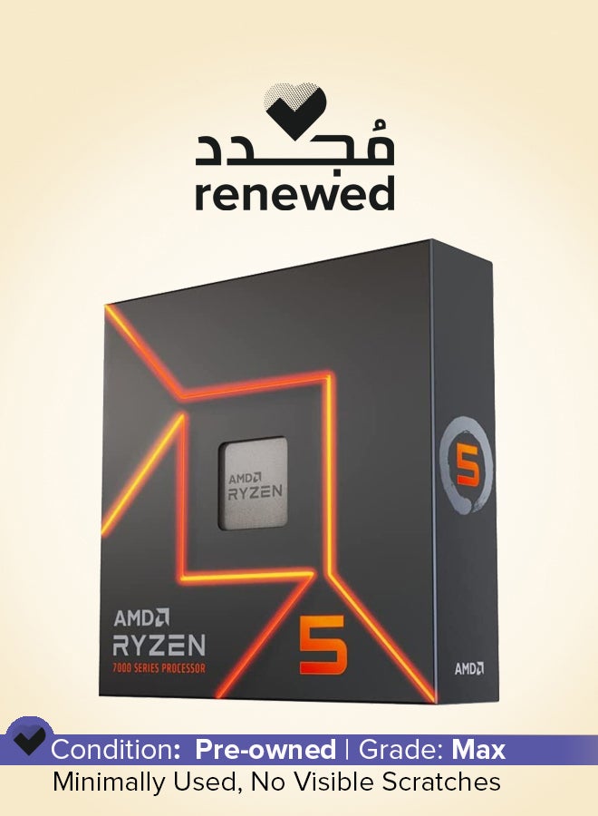 AMD Renewed - Ryzen 5 7600X 4.7GHz 6 Core AM5 Desktop Processor Boxed - Image 1