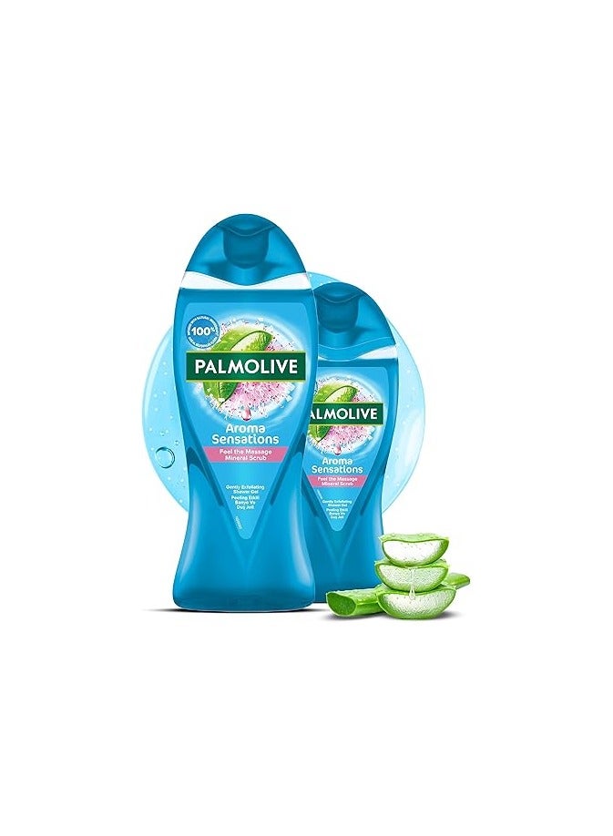 Shower Gel Aroma Sensations Feel The Massage, 500ml + 250ml 750ml