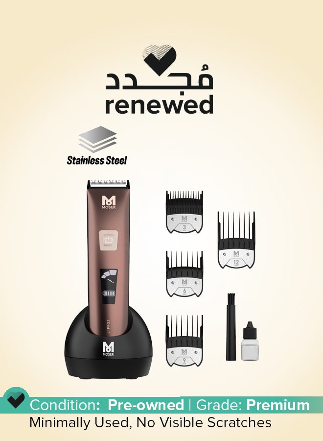 موزر Renewed - Li+Pro2 Cordless Hair Clipper For Men Brown/Black 270grams - Image 1