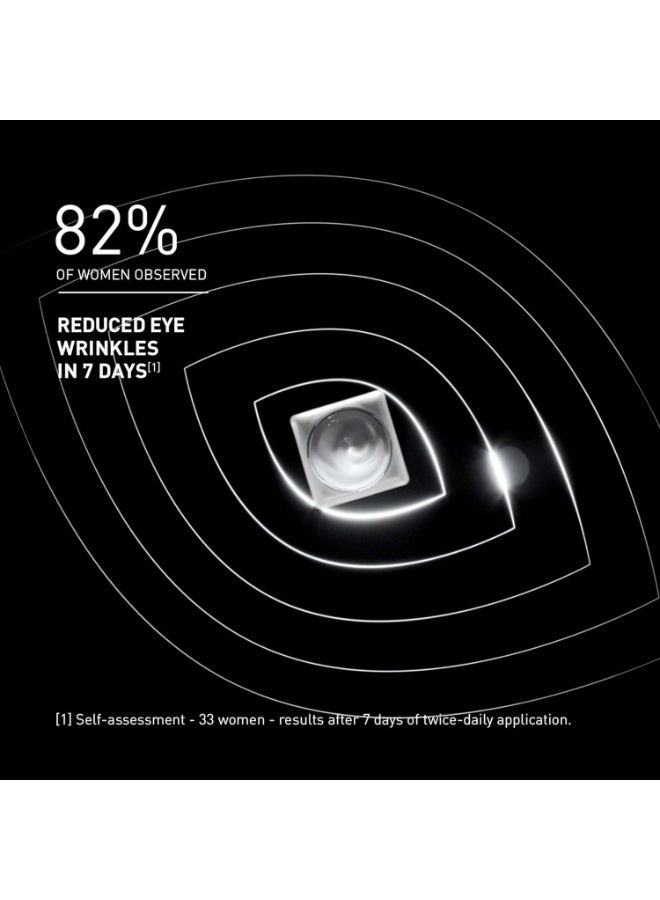 كريم العين المضاد للشيخوخة وتقليل التجاعيد "تايم فيلر آيز" اليومي مع حمض الهيالورونيك لتقليل التجاعيد والهالات السوداء، رفع الجفون، وتعزيز الرموش - Image 3