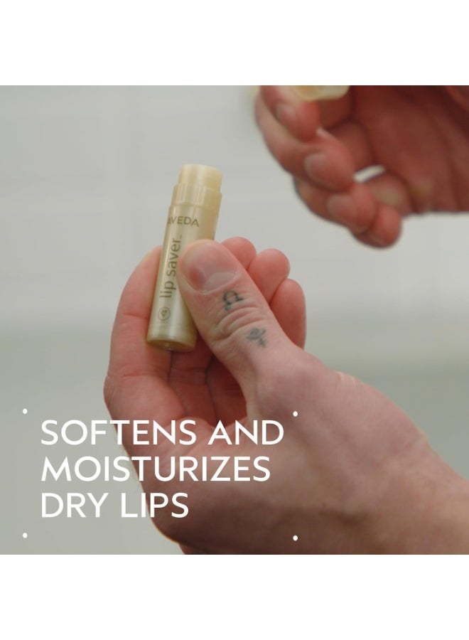 AVEDA Lip Saver Soothing Lip Balm | Moisturizing Lip Balm with Naturally Derived Cinnamon, Clove, Anise Oil - Image 2