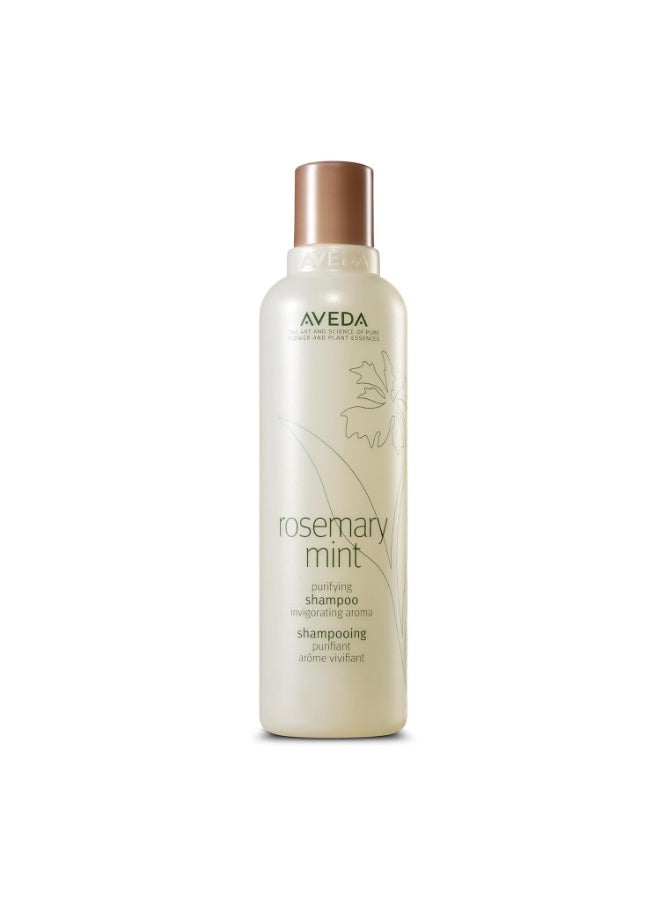 AVEDA Rosemary Mint Purifying Shampoo | Clarifying Shampoo | Adds Shine | For Normal To Oily Hair, Fine To Medium Hair Types | 97% Naturally Derived - Image 1