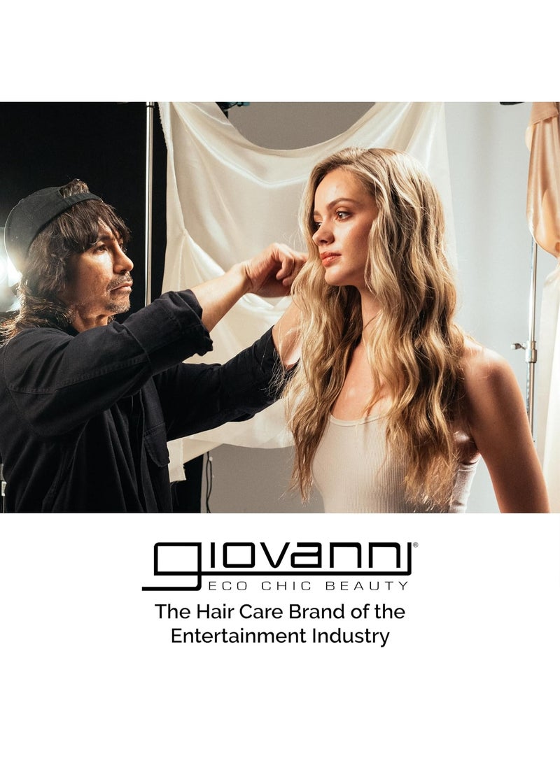 Giovanni ECO CHIC Golden Wheat Deep Cleanse Shampoo - Shampoo for Oily hair, Deep Cleansing With Botanical Oils, Helps Encourages Volume And Shine, Color Safe - Spearmint Oil + Aloe Vera, 8.5 oz  - Image 3