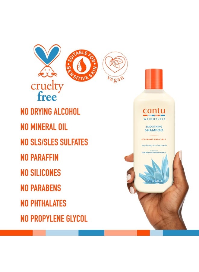 Cantu Weightless Smoothing Shampoo, 13.5 fl oz  - Image 4