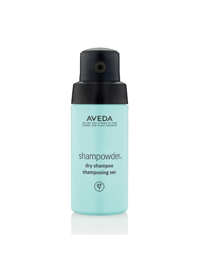 AVEDA Shampowder Dry Shampoo | Non-Aerosol Dry Shampoo | Volume and Texture | 99% Naturally Derived* | Iconic Shampure Aroma of Lavender and Ylang-Ylang, 2 Ounce - Image 1
