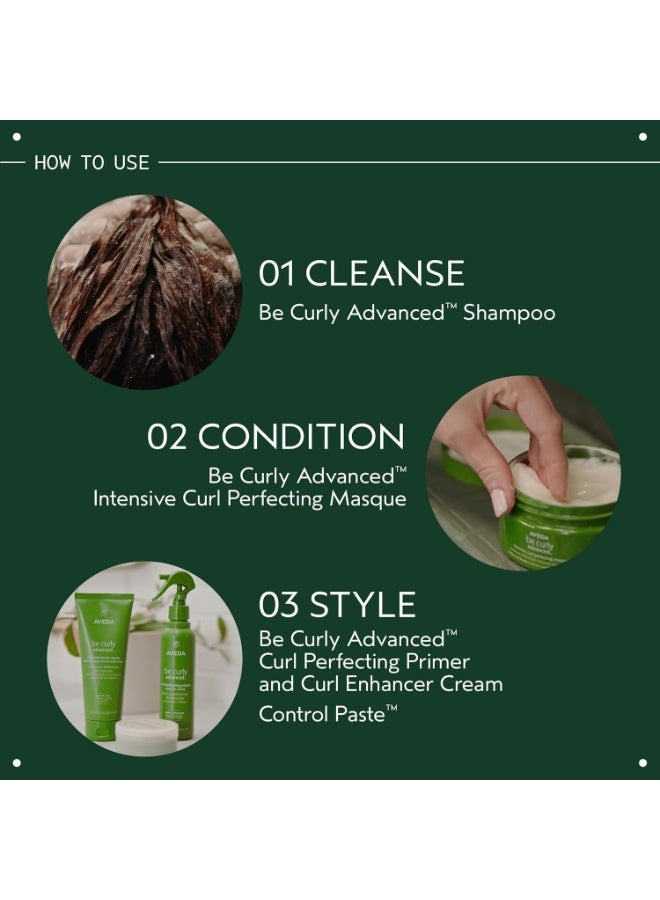 AVEDA Be Curly Advanced Shampoo | Moisturizing Shampoo for Curly, Coily, Wavy Hair | Fights Frizz | Sulfate Free, Silicone Free | 94% Naturally Derived - Image 3
