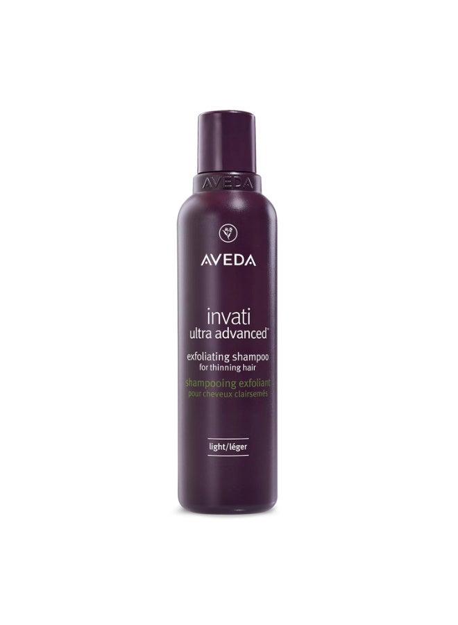 AVEDA Invati Ultra Advanced Exfoliating Shampoo Light | Step 1 of 4 | Reduces Hair Loss by 77% | for Fine to Medium Thinning Hair Types | Normal to Oily Scalp | 95% Naturally Derived - Image 1