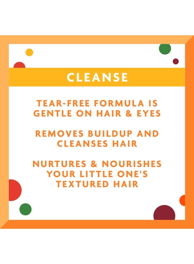 Cantu Care for Kids Tear-free Nourishing Shampoo with Shea Butter, 8 fl oz (Pack of 3)  - Image 3