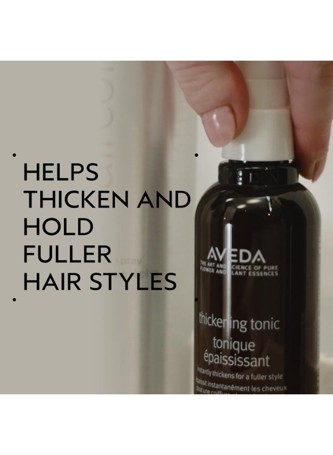 AVEDA Thickening Tonic | Instantly Thickens Hair | for Thin and Fine Hair | with Certified Organic Amla - Image 3