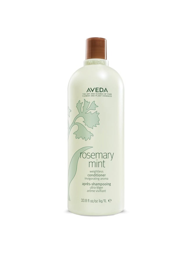 AVEDA Rosemary Mint Weightless Conditioner | Lightweight Daily Conditioner | Adds Body & Shine| for Normal to Oily Hair, Fine to Medium Hair Types | Color Safe | 97% Naturally Derived 33.8 FL OZ - Image 1