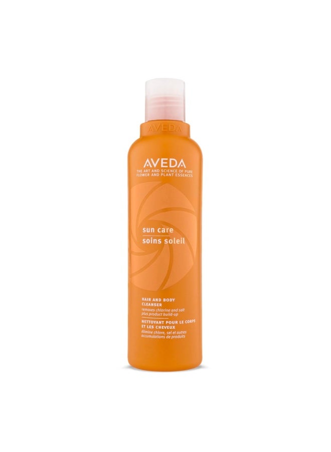 AVEDA Sun Care Hair & Body Cleanser | Removes Chlorine and Salt | with Coconut Oil | for All Hair Types, 8.5 Fl Oz - Image 1
