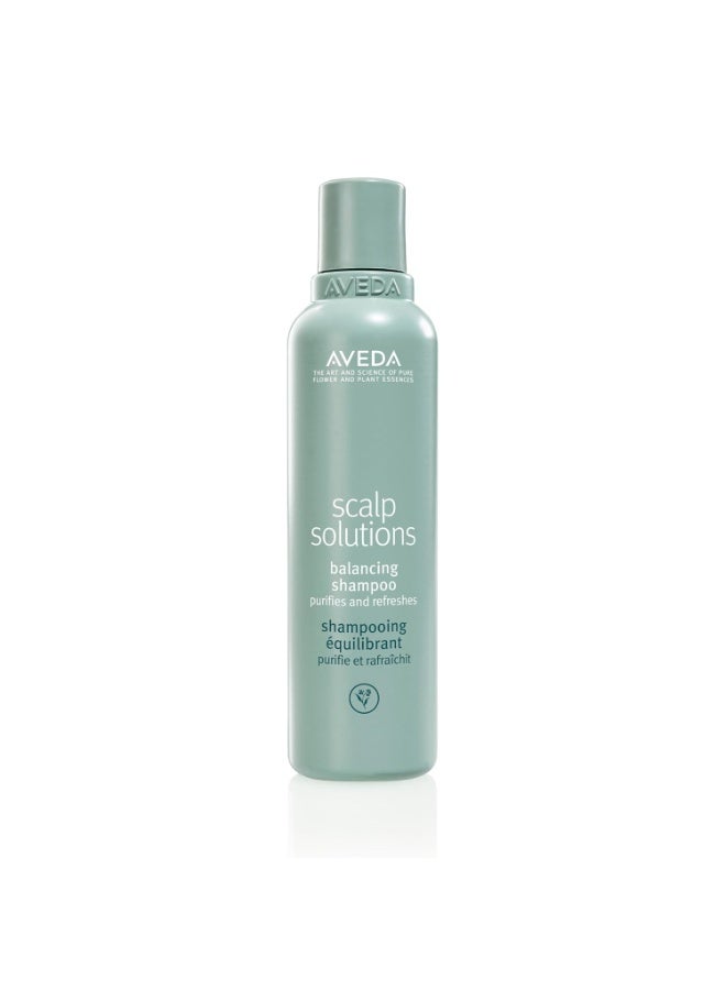AVEDA Scalp Solutions Balancing Shampoo | Gentle Purifying Shampoo for All Hair Types | Removes Pollution & Build-Up, Improves Scalp Hydration | 94% Naturally Derived - Image 1