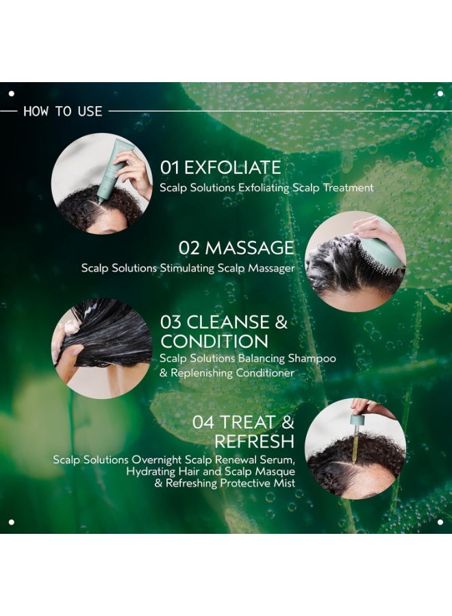 AVEDA Scalp Solutions Balancing Shampoo | Gentle Purifying Shampoo for All Hair Types | Removes Pollution & Build-Up, Improves Scalp Hydration | 94% Naturally Derived - Image 4