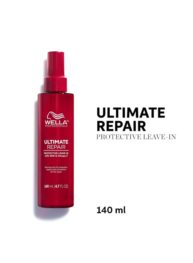 ويلا ULTIMATE REPAIR Protective Leave-In Treatment for Damaged Hair | Thermal, UV Protection | Repairs & Smoothens | For All Hair Types | 4.7 fl oz - Image 1
