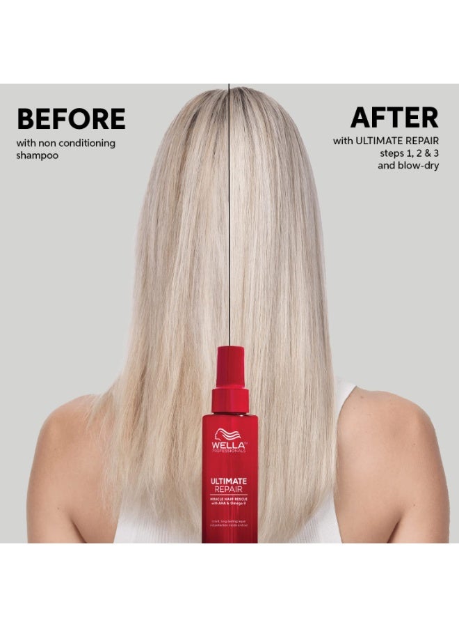 ويلا إصلاح المعجزة النهائي لإنقاذ الشعر التالف | علاج فاخر يُترك في الشعر | إصلاح وحماية فورية وطويلة الأمد في 90 ثانية | آمن لجميع أنواع الشعر - Image 3