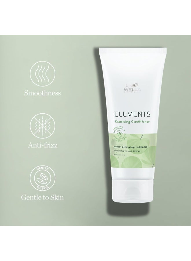 ويلا Elements Gentle Renewing Conditioner| Gentle, Silicone-Free | Instant Detangling Conditioner| For All Hair Types 6.7 oz - Image 4