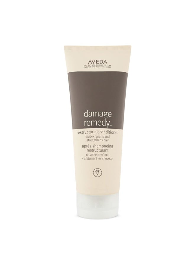 AVEDA Damage Remedy Restructuring Conditioner for Damaged Hair | Repairs and Strengthens Damaged Hair | Detangles | with Quinoa Protein 6.7 Fl Oz - Image 1