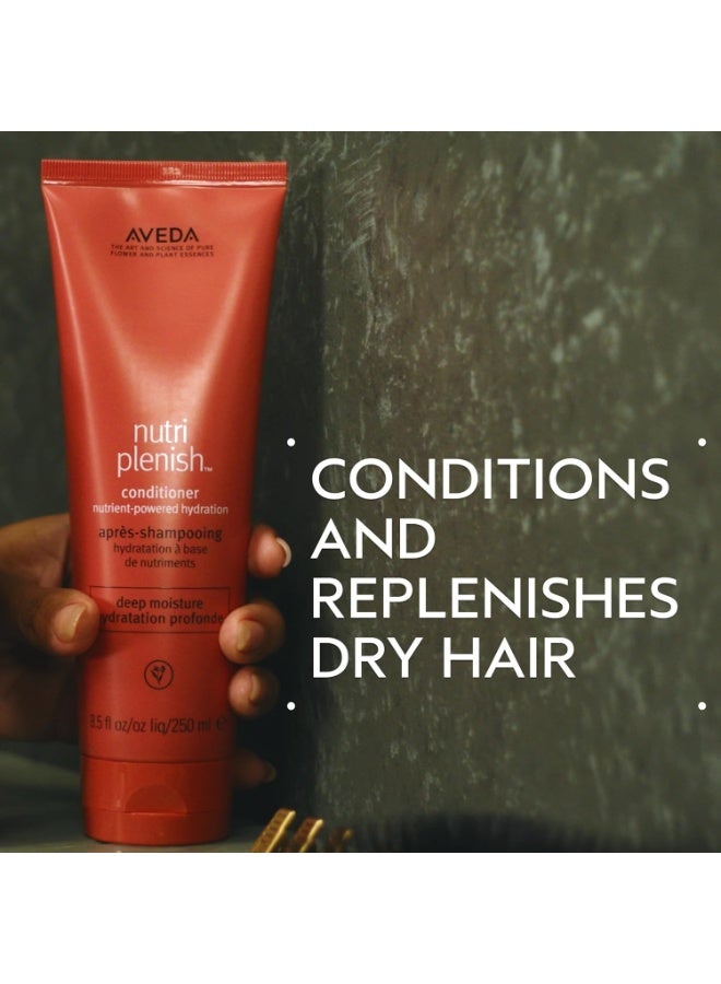 AVEDA Nutriplenish Conditioner Deep Moisture | Rich Superfood Conditioner for Dry to Very Dry Hair | Organic Pomegranate Oil, Coconut Oil, Mango Butter | 96% Naturally Derived* 9.52 oz - Image 3
