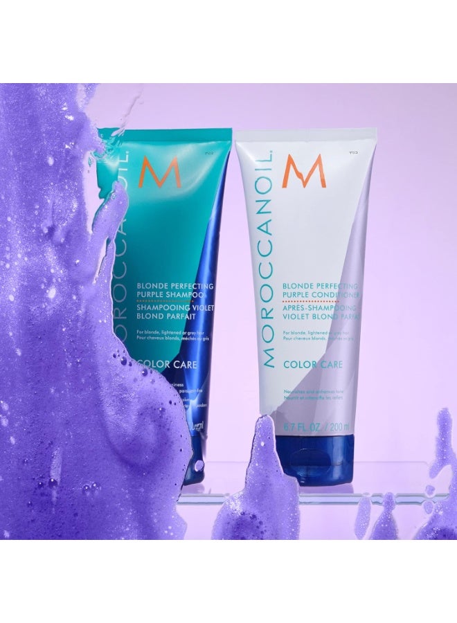 MOROCCANOIL Blonde Perfecting Purple Conditioner 6.7 oz - Image 3