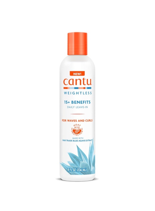 Cantu Weightless Daily Leave-In Cream, 8 fl oz  - Image 1