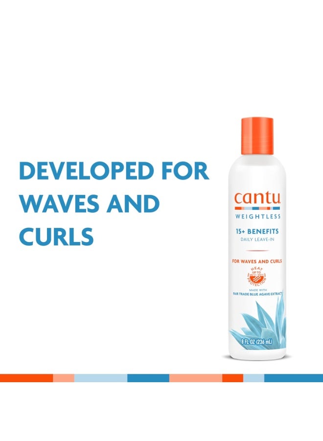 Cantu Weightless Daily Leave-In Cream, 8 fl oz  - Image 2