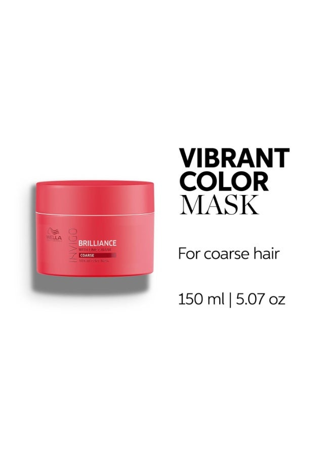 ويلا Invigo Brilliance Hair Mask for Coarse Colored Hair| Conditioning Treatment| Color Vibrancy Mask - Image 2