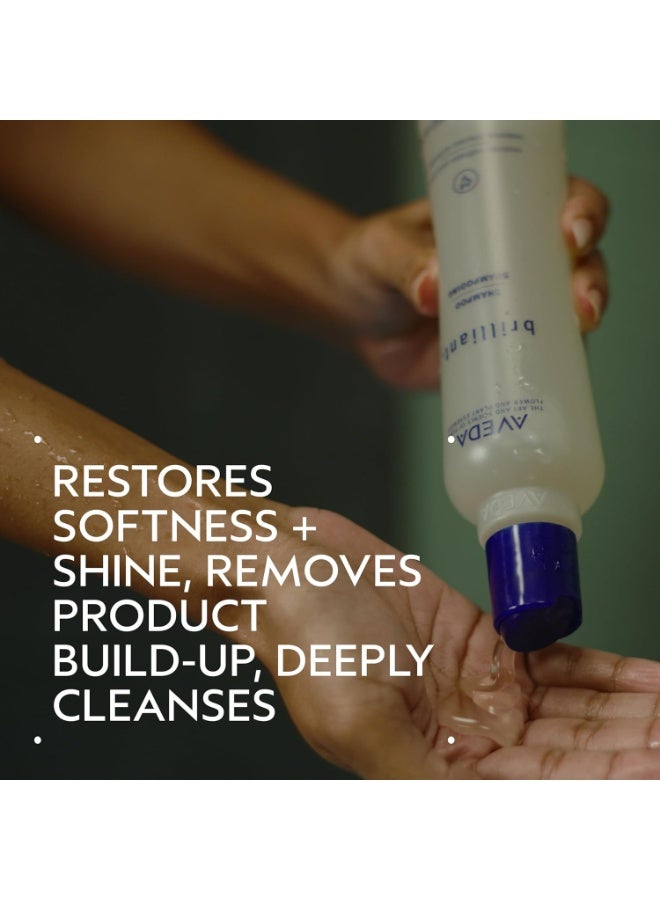افيدا Brilliant Shampoo | Adds Shine | Deeply Cleanses Hair | Removes Product Build-Up | for All Hair Types, 8.5 Fl Oz - Image 2