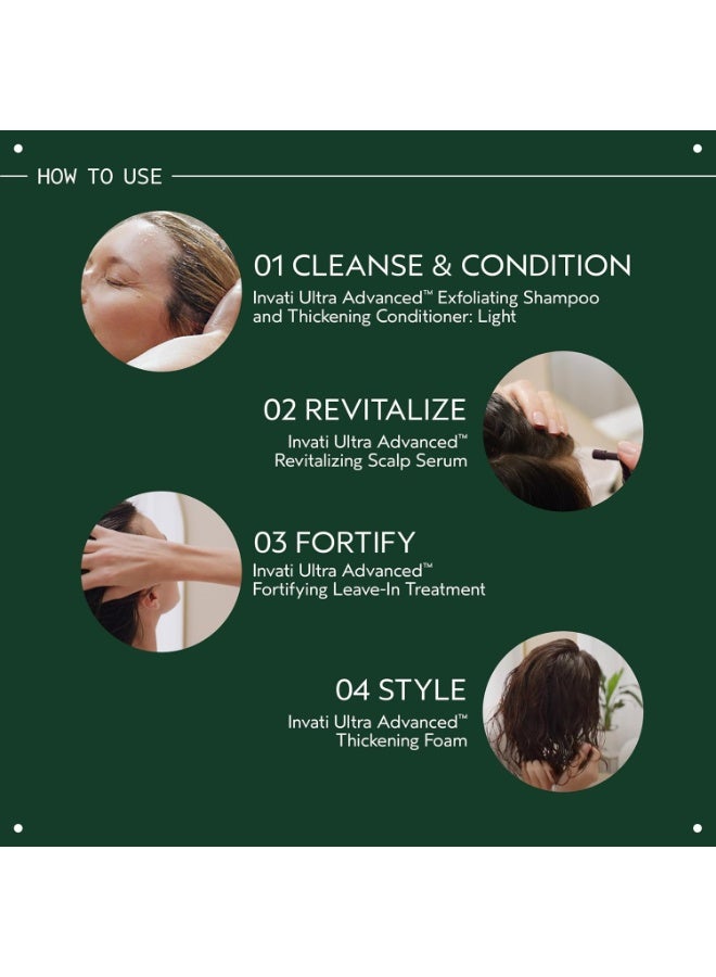 AVEDA Invati Ultra Advanced Thickening Foam | Styling Foam for Thin & Thinning Hair | Instantly Thickens Hair | Flexible Hold | 97% Naturally Derived 7.41 oz - Image 3